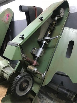 Brazo tensor lijadora banda (+ protector y polea)