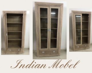 VITRINA DOS PUERTAS.NUEVO.OFERTA.INDIAN MOBEL