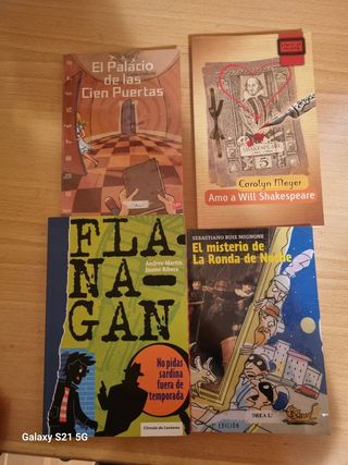 Lote 4 libros literatura Juvenil