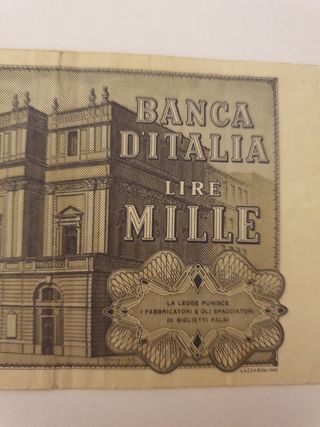 banconote 1000 lire
