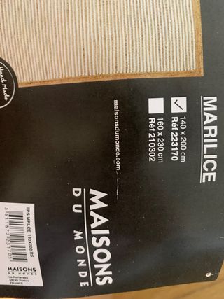 Alfombra natural Maisons