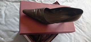 zapato tacón negro