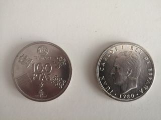 Monedas 100 pesetas