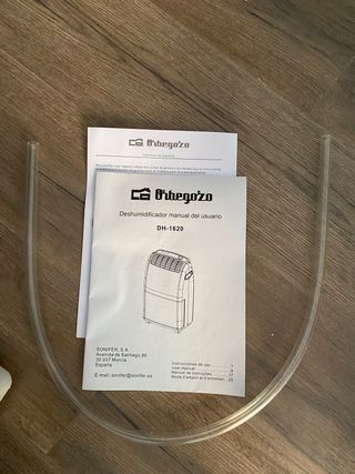 Deshumidificador orbegozo DH-1620