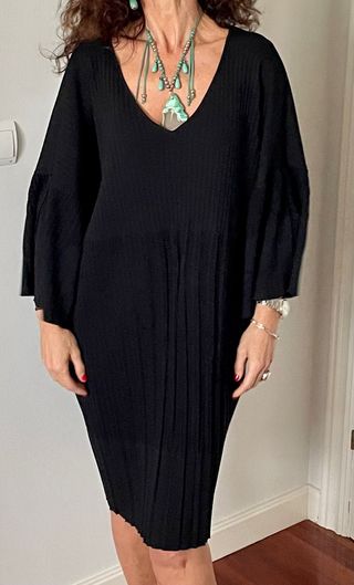 Vestido negro de Purificación García