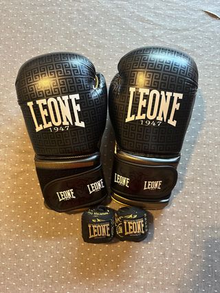 Guantes + vendas boxeo