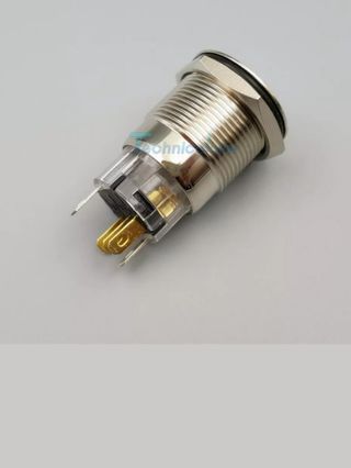 Pack 2 Botão pressão com led azul