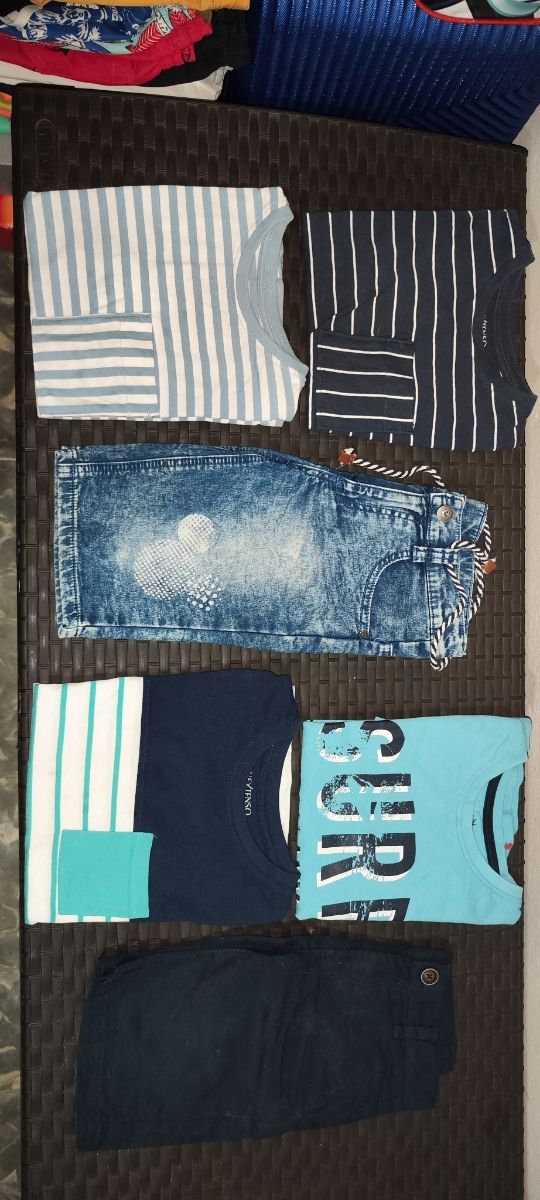 Lote de 4 conjuntos verano niño