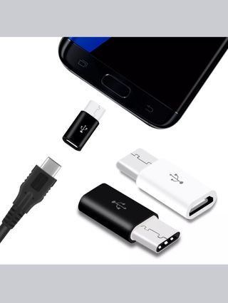 Pack 4 Adaptador micro USB para type c