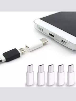 Pack 4 Adaptador micro USB para type c