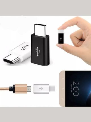 Pack 4 Adaptador micro USB para type c