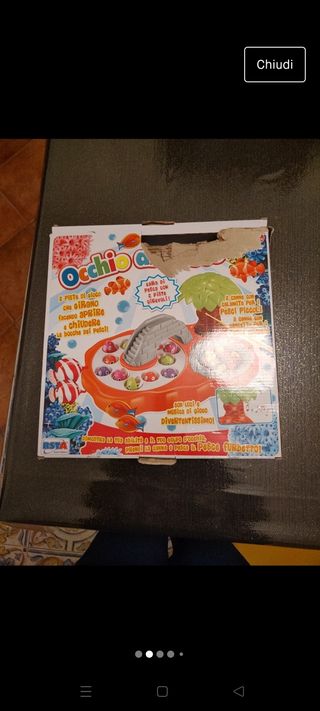 Gioco Occhio al pesce bimbi 5+