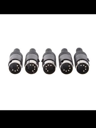 Pack 4 Conector Macho 5 pinos