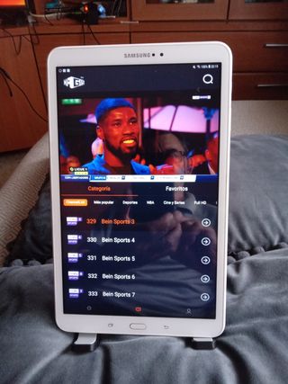 tablet Samsung A6 como nueva