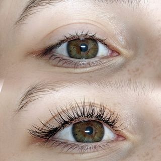 Extensiones de pestañas