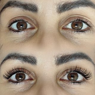 Extensiones de pestañas