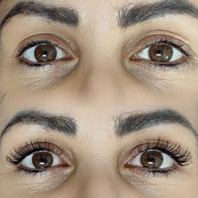 Extensiones de pestañas