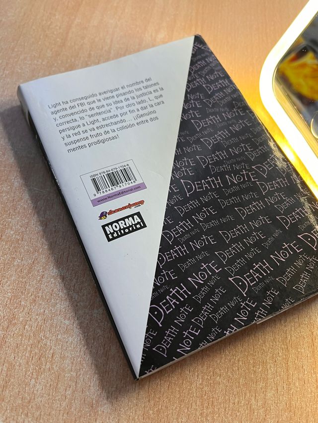 Manga Death Note tomo 2