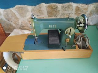 máquina de coser.