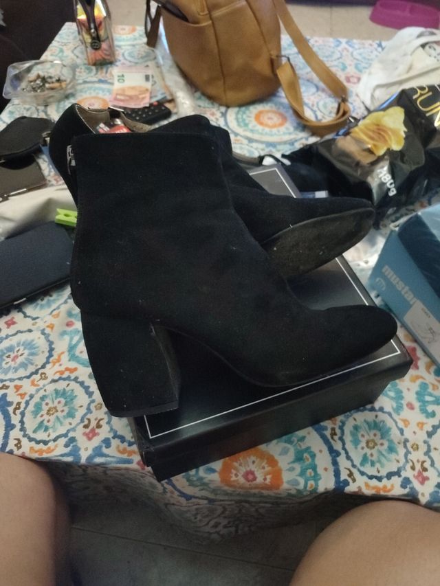 Botines de tacon