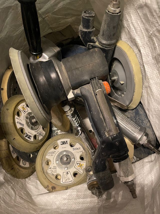 Lijadoras aire comprimido RUPES