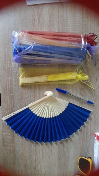 Abanicos personalizados para eventos