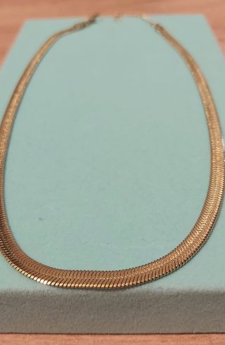 collar de serpiente en acero inoxidable