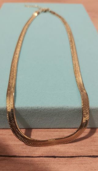 collar de serpiente en acero inoxidable