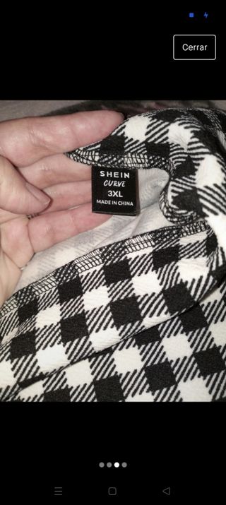 Camiseta de Shein Curve talla 3XL a estrenar