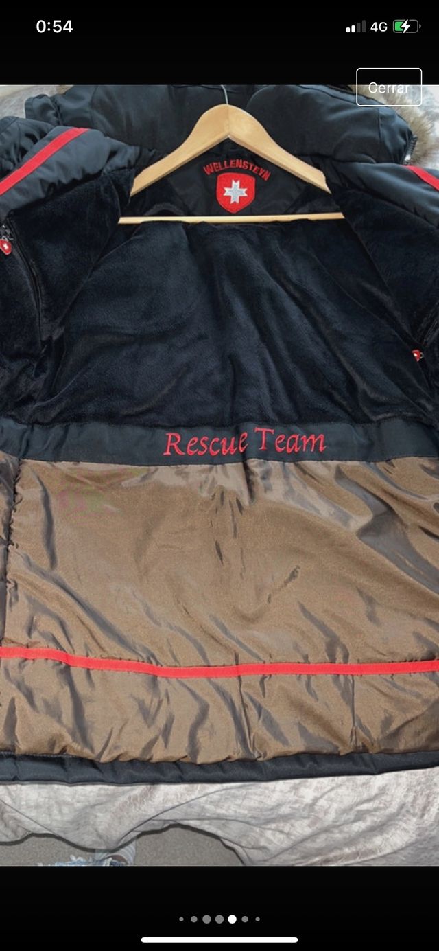 Abrigo wellensteyn talla S
