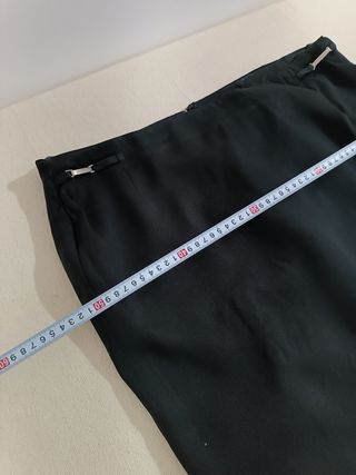 Falda burberrys lápiz vintage negra