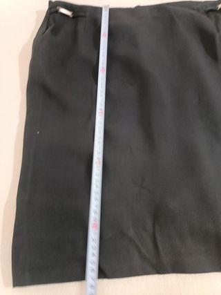 Falda burberrys lápiz vintage negra