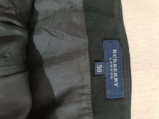 Falda burberrys lápiz vintage negra