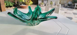 Centro de mesa cristal de murano 