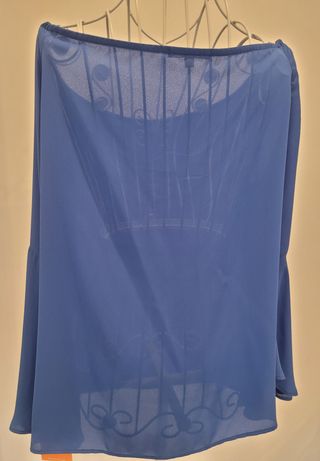 Blusa manga con volante