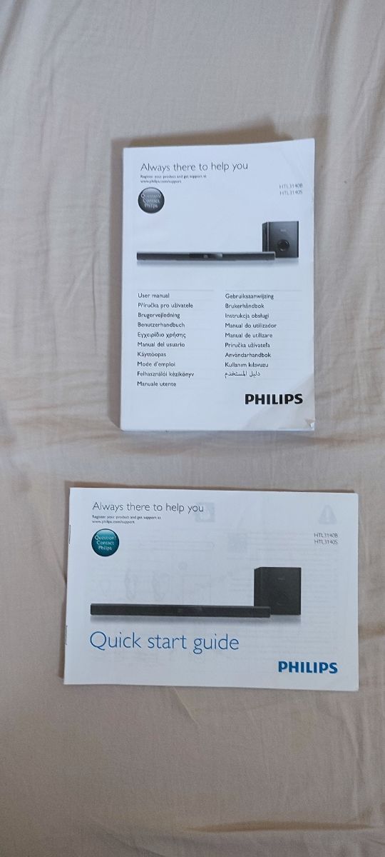 Barra de sonido Philips