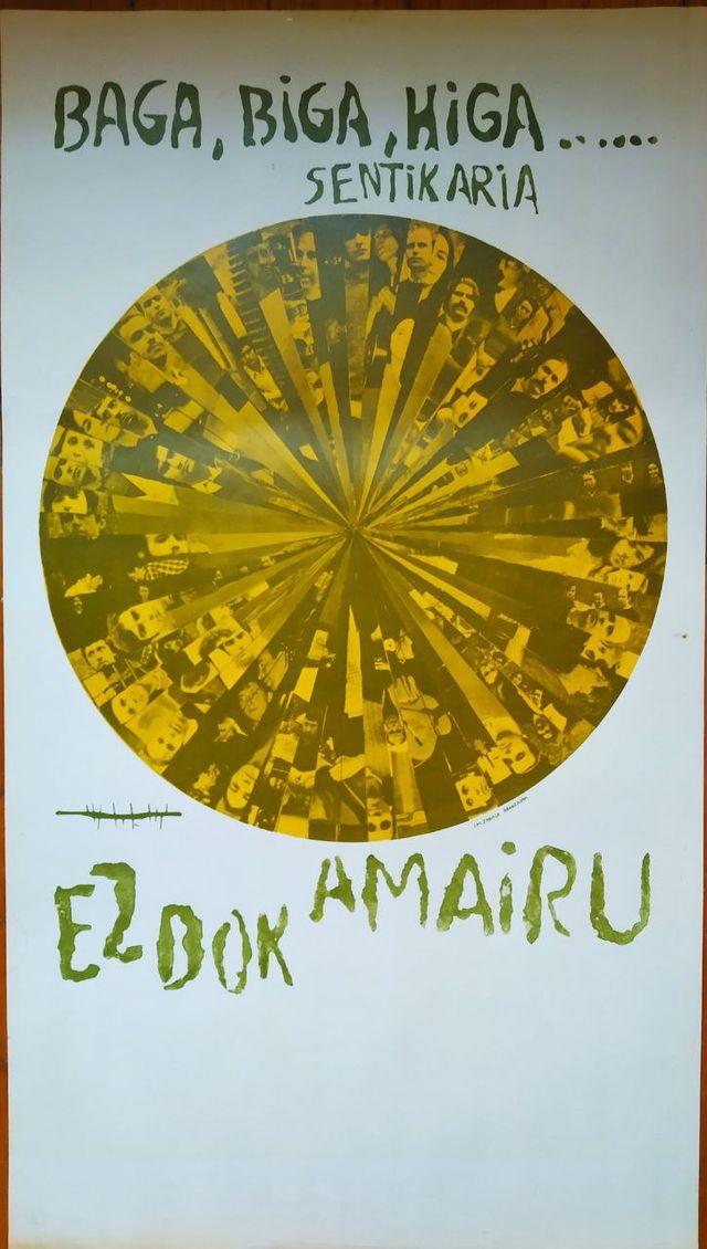 Ez Dok Amairu Cartel Original de segunda mano por 50 EUR en Irun en