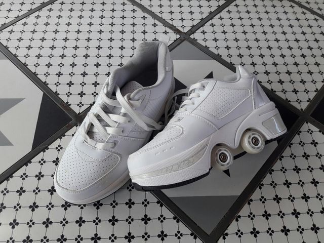 zapatillas de skate con ruedines