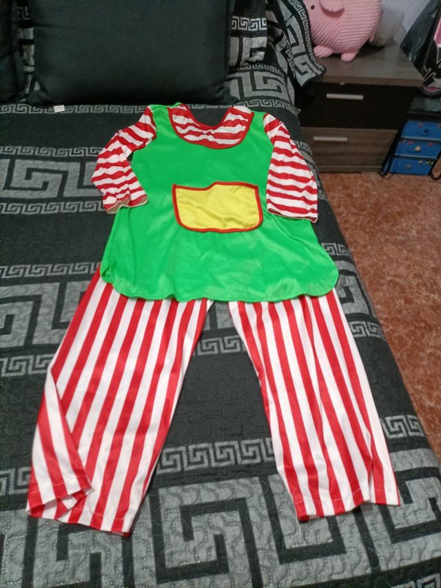 disfraz pipi o payaso