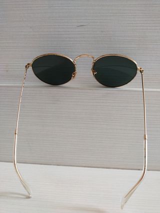 ROUND TITANIUM RAY BAN + Funda protectora