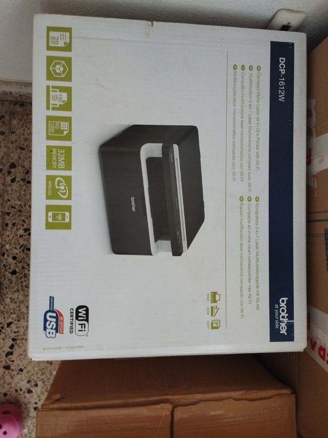 Impresora Brother DCP-1612W de segunda mano por 99 EUR en Alicante ...