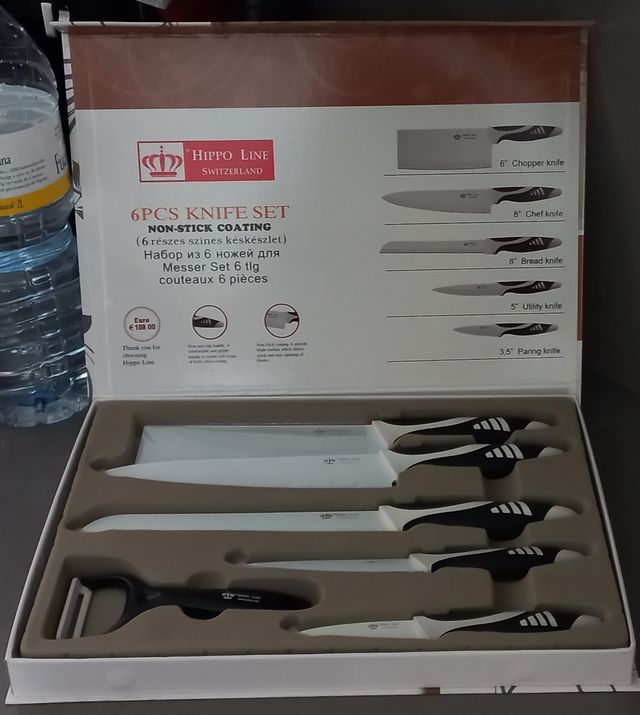 Juego Cuchillos de ceramica