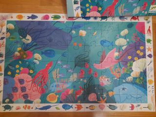 Puzzle Djeco observación mar. 54 piezas