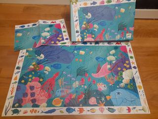 Puzzle Djeco observación mar. 54 piezas