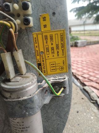 motor extractor de aire 