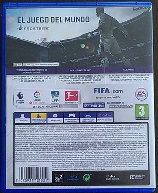 Juego PS4 FIFA 18