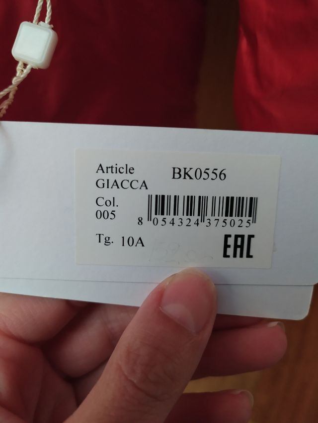 Piumino bambino taglia 10 anni, BIKKEMBERGS