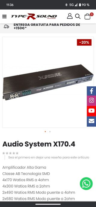 audio system x170.4