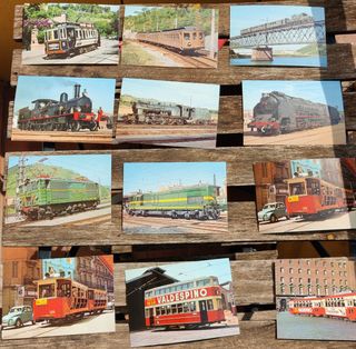 103 postales ferroviarias