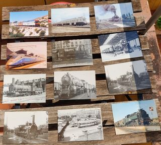 103 postales ferroviarias
